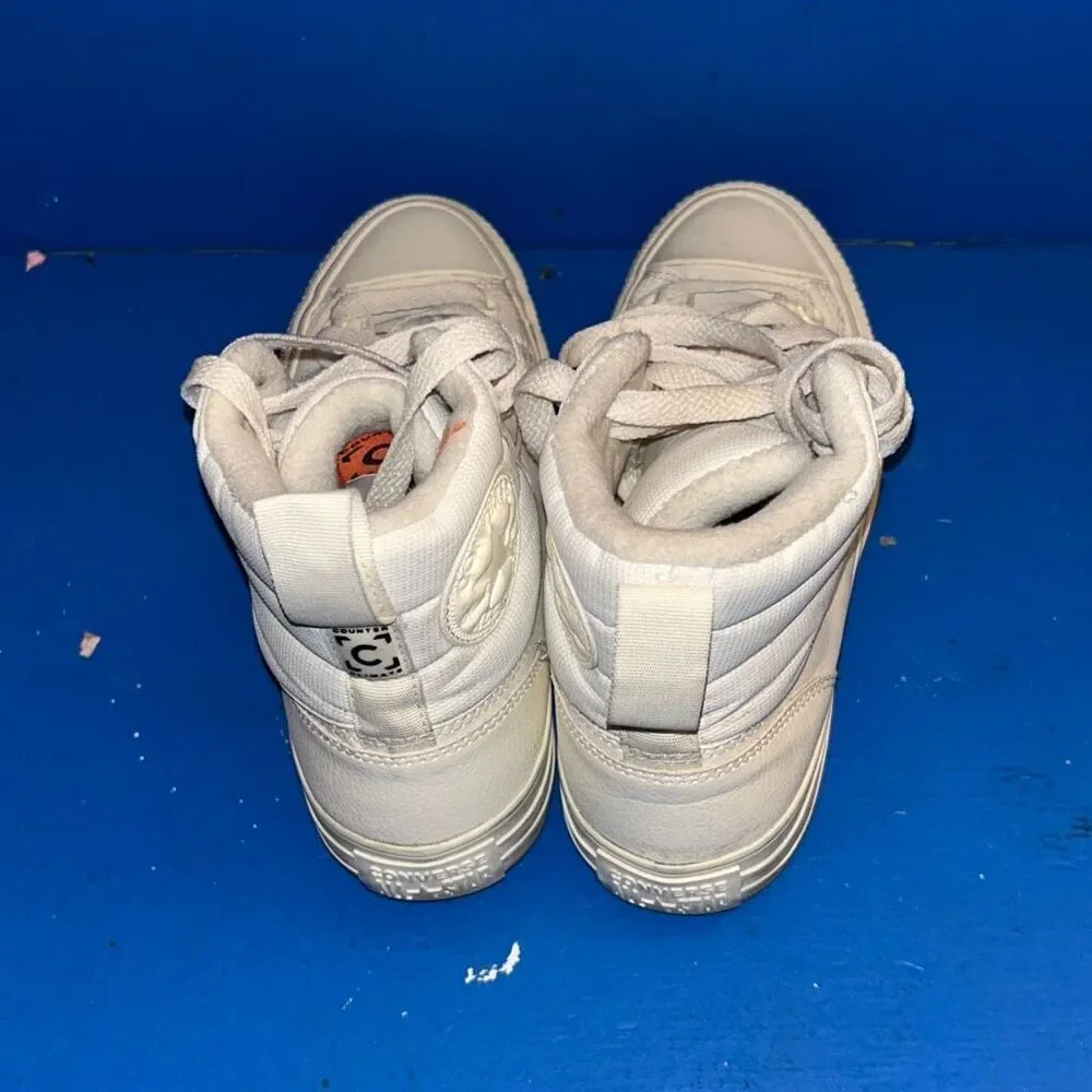 Converse Chuck Taylor All Star White Fleece Lined Sneaker men Sz:6.5 US women 8. - Picture 6 of 6